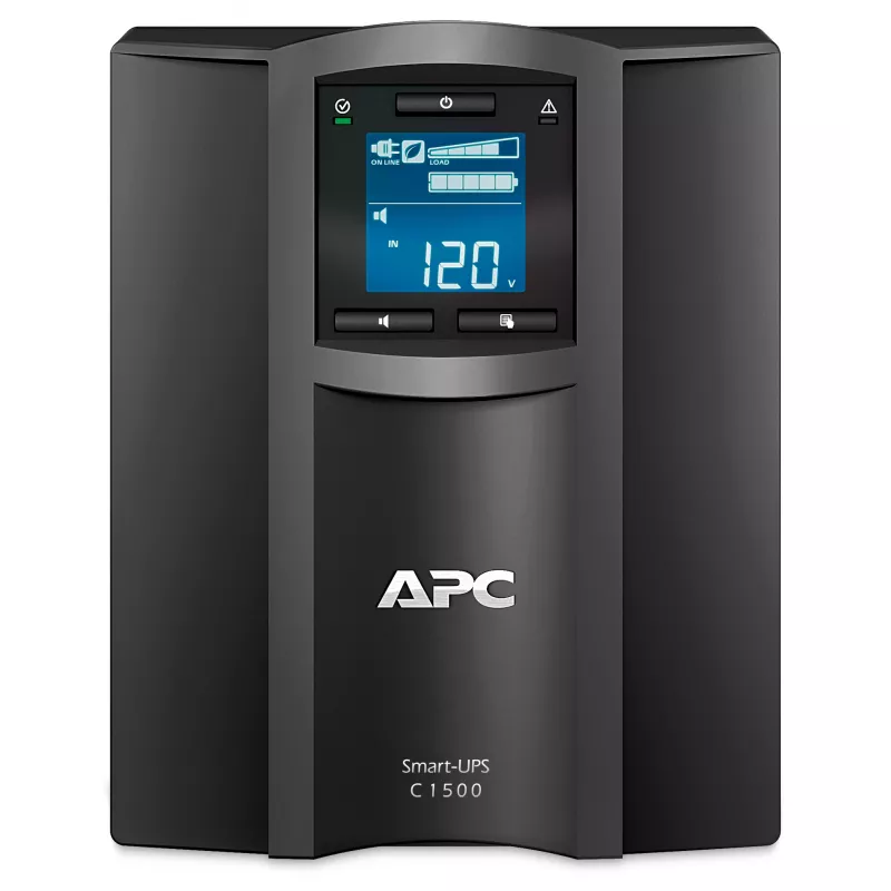 APC Smart-UPS SMC1500IC - 8x C13, USB, SmartConnect, 1500VA, linijinis-interaktyvus, 1,5 kVA, 900 W, sinusas, 170 V, 300 V