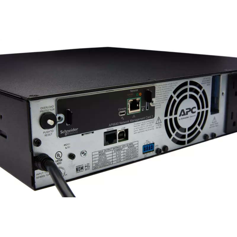 APC AP9640 Smart-UPS tinklo valdymo kortelė (3 kartos), tinklo valdymo kortelė, SmartSlot, 12,1 mm, 11,4 mm, 38 mm, 80 g
