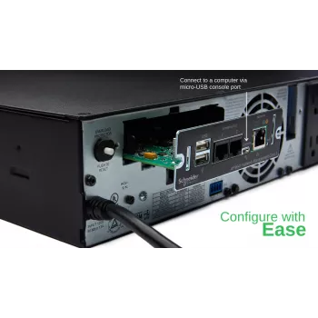 APC AP9641 Smart-UPS tinklo valdymo kortelė (3 kart.) su aplinkos stebėjimu