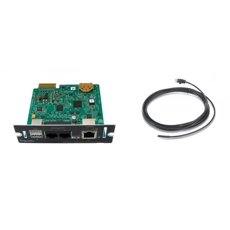 APC AP9641 Smart-UPS tinklo valdymo kortelė (3 kart.) su aplinkos stebėjimu