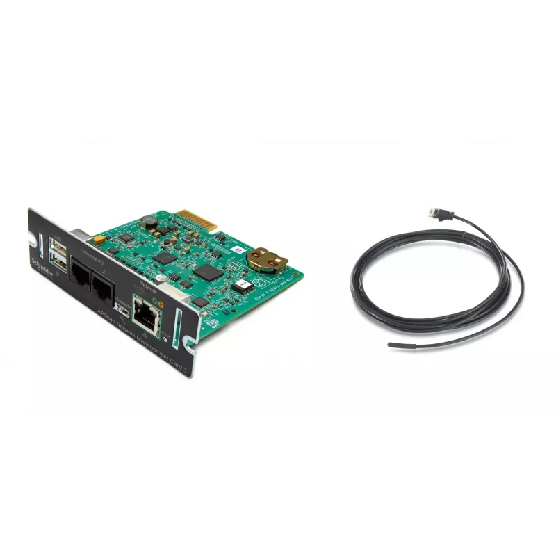 APC AP9641 Smart-UPS tinklo valdymo kortelė (3 kart.) su aplinkos stebėjimu