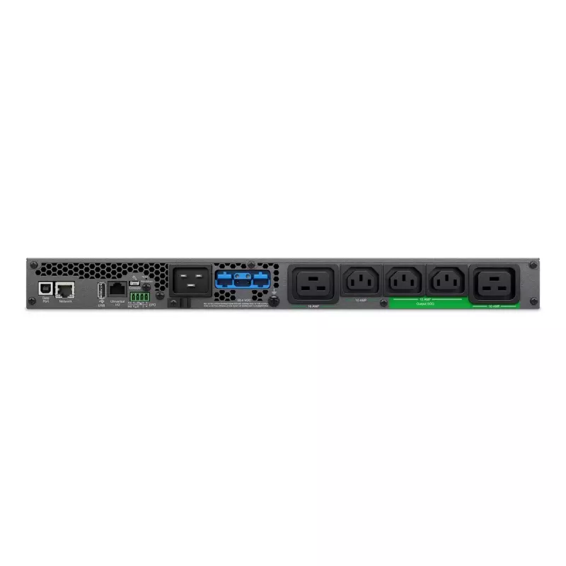APC Smart-UPS Ultra Li-Ion SRTL3KRM1UINC, 3KW, 1U stovas/bokštas/siena, 3x C13 ir 2x C19, NMC