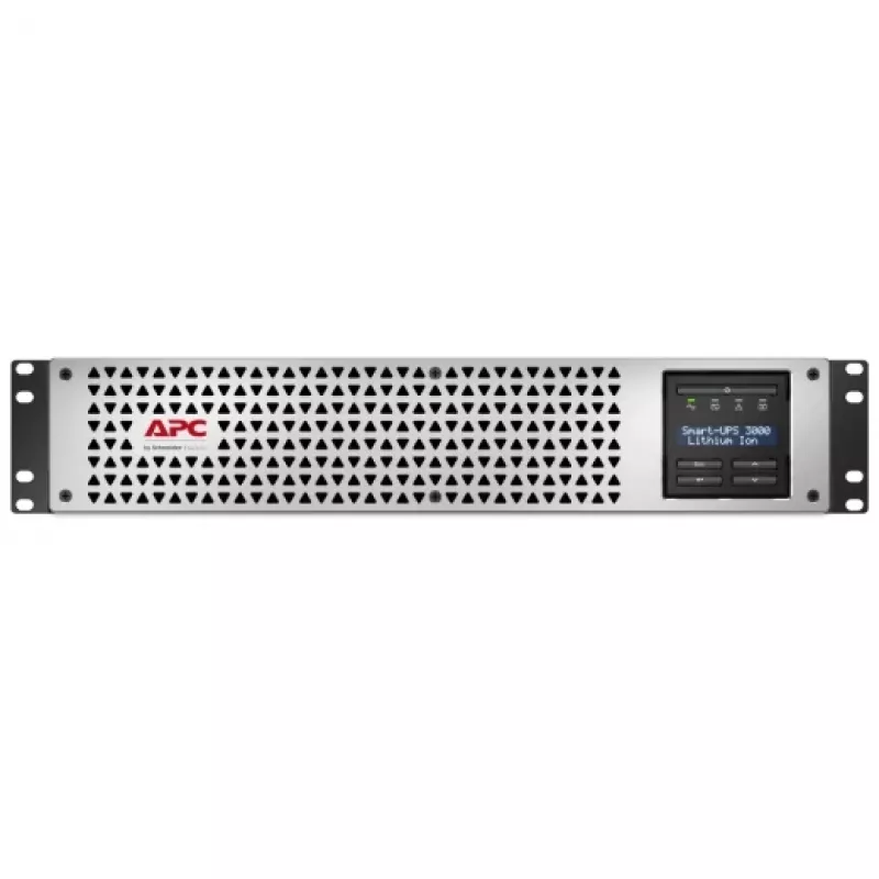 APC Smart-UPS Li-ion SMTL3000RMI2UCNC - 8xC13 ir 1xC19, montuojamas stelaže 2U, SmartConnect, NMC, 3000VA