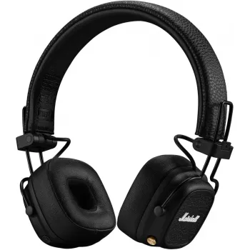 Ant ausų dedamos ausinės MARSHALL Major V Bluetooth Juoda — belaidis ant ausų dedamas modelis su Bluetooth ryšiu