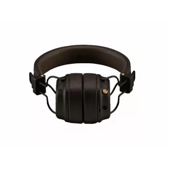 Ausinės MARSHALL Major V — ant ausų uždedamos Bluetooth 5.3, 100 val. baterija, USB-C, 3,5 mm, 32 Ω, 40 mm tvarkyklės, bronzinės