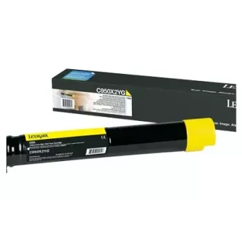 Lexmark C950X2YG dažų kasetė 10000 lapų Geltona