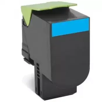 Lexmark 802XCE žydras tonerių kasetė, 3000 puslapių
