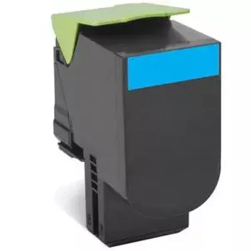 Lexmark 802XCE žydras tonerių kasetė, 3000 puslapių