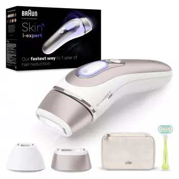 Braun Skin i-expert PL7147 Intense pulsed light (IPL) rožinis auksas, balta