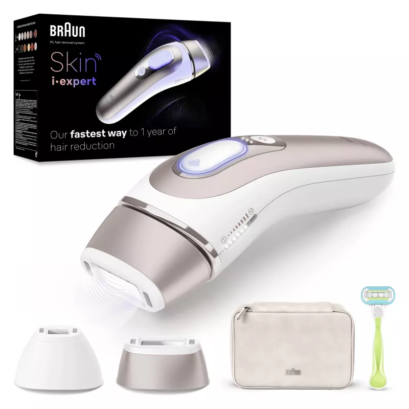 Braun Skin i-expert PL7147 Intense pulsed light (IPL) rožinis auksas, balta