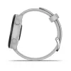 Išmanusis laikrodis GARMIN Forerunner 55 — 42 mm apvalus sportinis laikrodis, GPS/GLONASS/Galileo, 14 dienų baterija, 5 ATM, silikoninis baltas dirželis