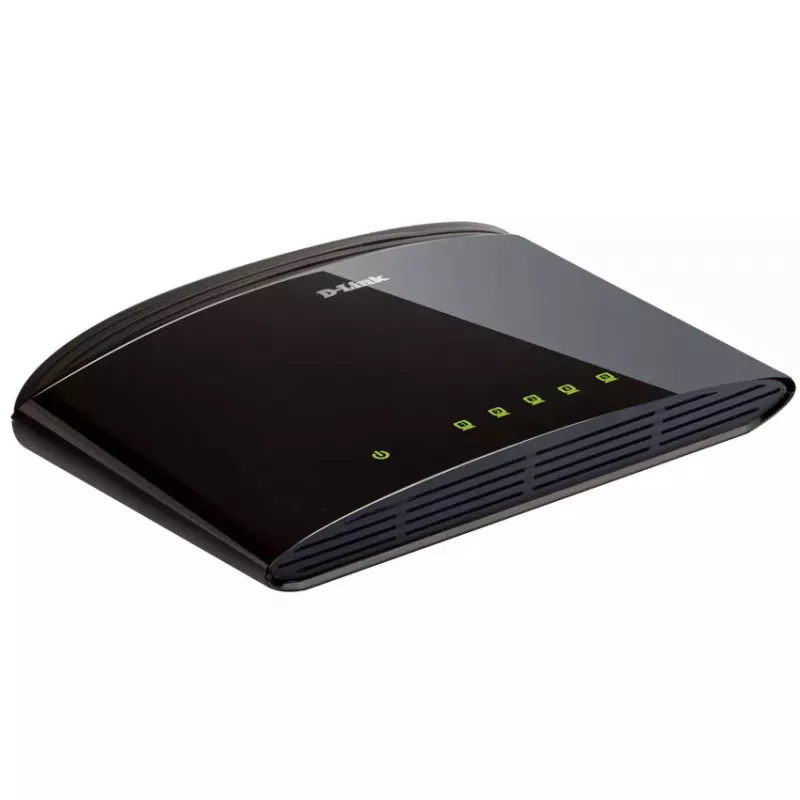 D-Link DES-1005D Nevaldomas Fast Ethernet (10/100) Juodas