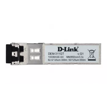 D-Link 1 prievado Mini-GBIC SFP į 1000BaseSX, 550 m visiems