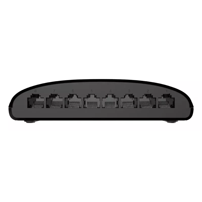 D-Link DGS-1008D/E tinklo jungiklis Nevaldomas Gigabit Ethernet (10/100/1000) Baltas