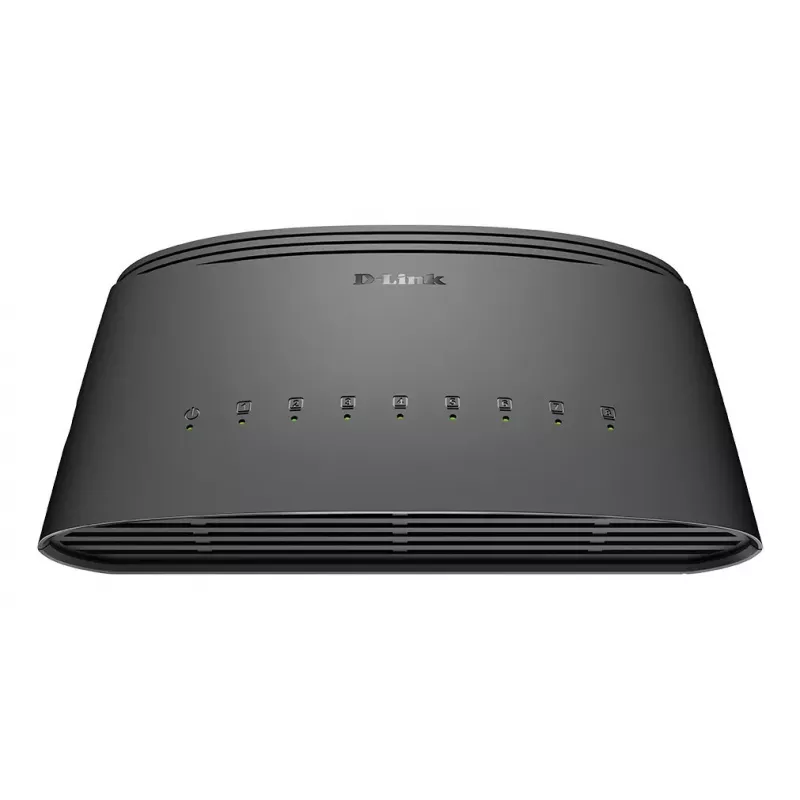 D-Link DGS-1008D/E tinklo jungiklis Nevaldomas Gigabit Ethernet (10/100/1000) Baltas