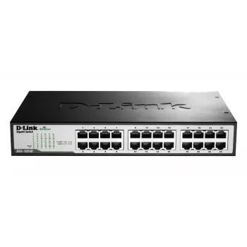 Nevaldomas jungiklis D-Link DGS-1024D, 24 RJ-45 prievadai, 48 Gbit/s