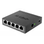 D-Link DGS-105 Nevaldomas L2 Gigabit Ethernet (10/100/1000) Juodas