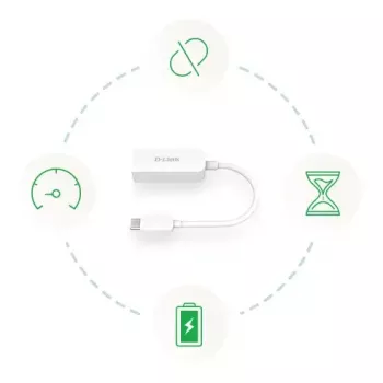 Ethernet adapteris D-Link DUB-E250 USB-C į 2.5G