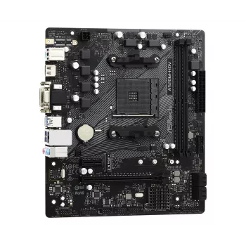 ASRock pagrindinė plokštė A520M-HDV AM4 AMD A520 2 x DDR4 USB 3.2 SATA 3 7.1 kanalo HD garsas mATX
