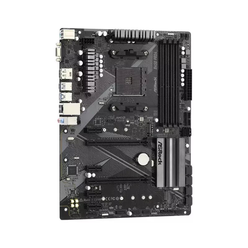 Motininė plokštė ASRock B450 PRO4 R2.0 AMD B450 Socket AM4 ATX