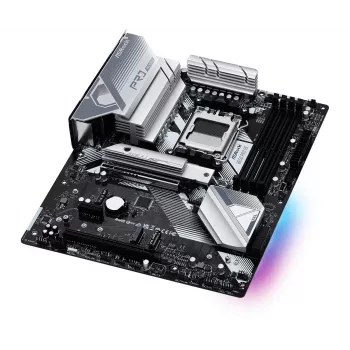 Motininė plokštė ASRock B650 Pro RS — ATX, Socket AM5, AMD B650, DDR5, 4 DIMM, 128 GB, 2.5Gb LAN, 1x M.2, HDMI, DisplayPort