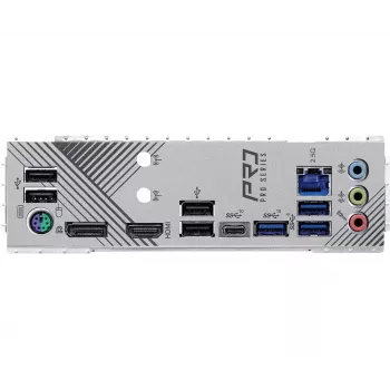 Motininė plokštė ASRock Z790 Pro RS — Intel Z790, LGA 1700, ATX, DDR5, 4 DIMM, 128GB, 2.5Gb LAN