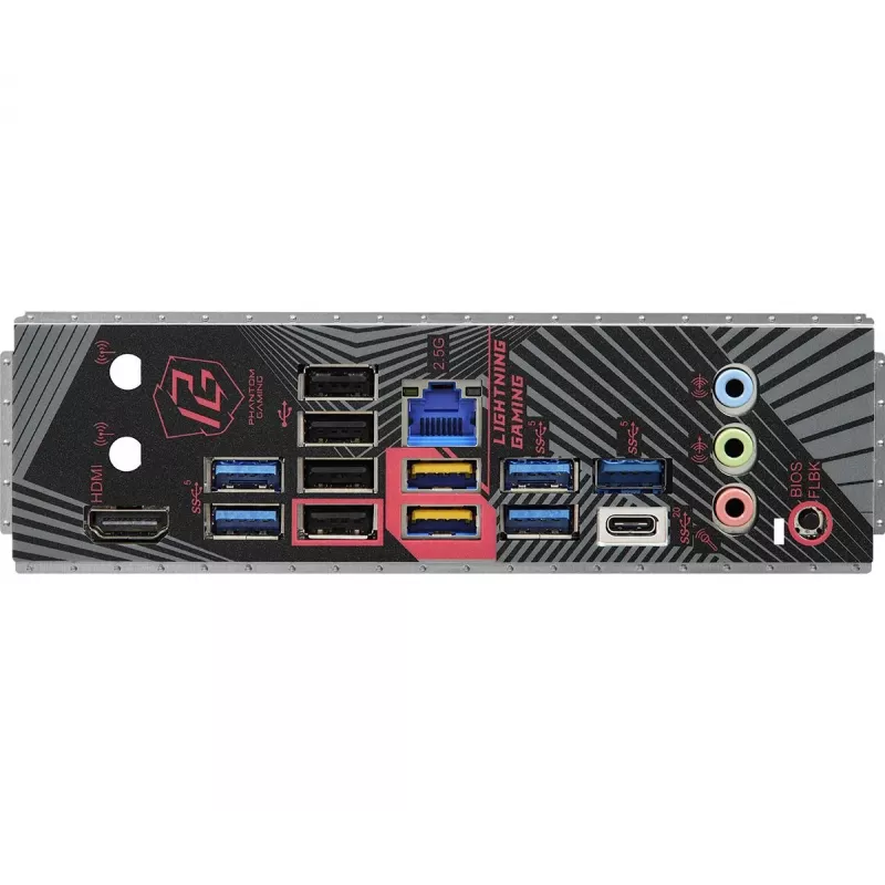 ASRock pagrindinė plokštė B650 PG Lightning AM5 AMD B650 USB 3.2 SATA 3 7.1ch HD Audio ATX