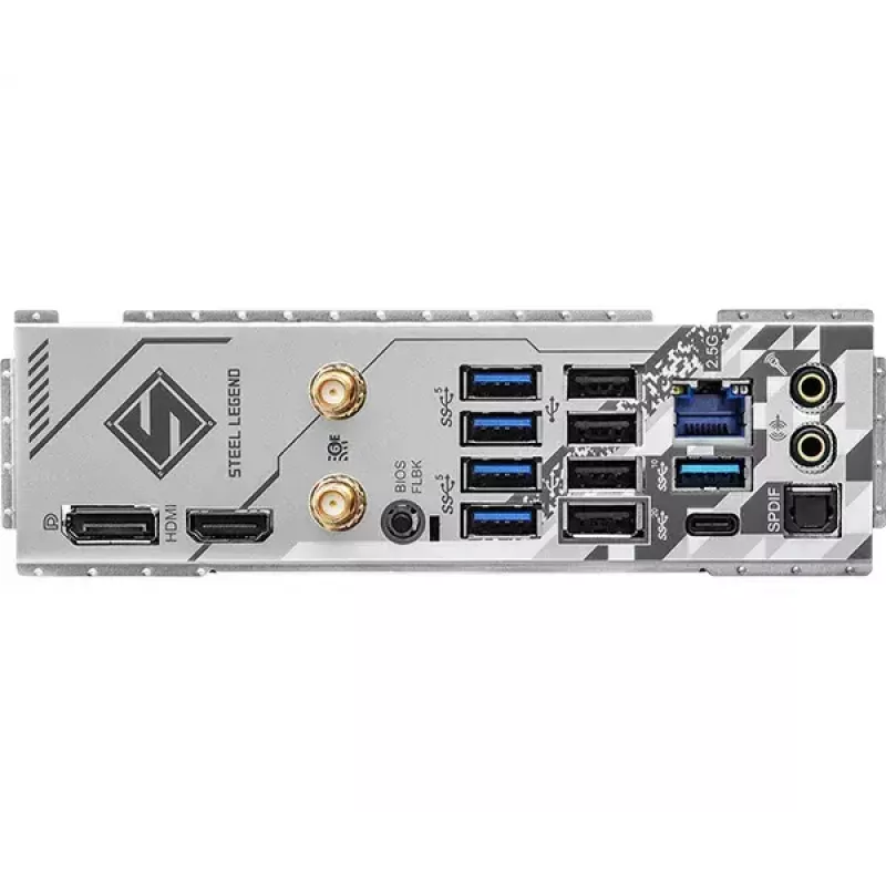 Motininė plokštė ASRock B650 Steel Legend WiFi — AMD B650, Socket AM5, ATX, DDR5, 4x DIMM, 192GB, Wi‑Fi 6E, 2.5Gb LAN