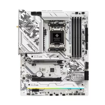 Motininė plokštė ASRock B650 Steel Legend WiFi — AMD B650, Socket AM5, ATX, DDR5, 4x DIMM, 192GB, Wi‑Fi 6E, 2.5Gb LAN