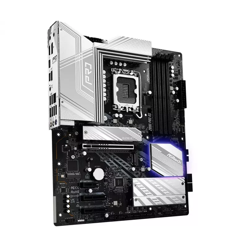 Motininė plokštė ASRock Z890 Pro RS — Intel Z890, LGA 1851, ATX, 4x DDR5 lizdai, PCIe Gen5 x16, 2,5Gb LAN, Thunderbolt 4
