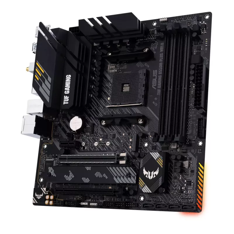 Motininė plokštė ASUS TUF GAMING B550M-PLUS WIFI II AMD B550 lizdas AM4 micro ATX
