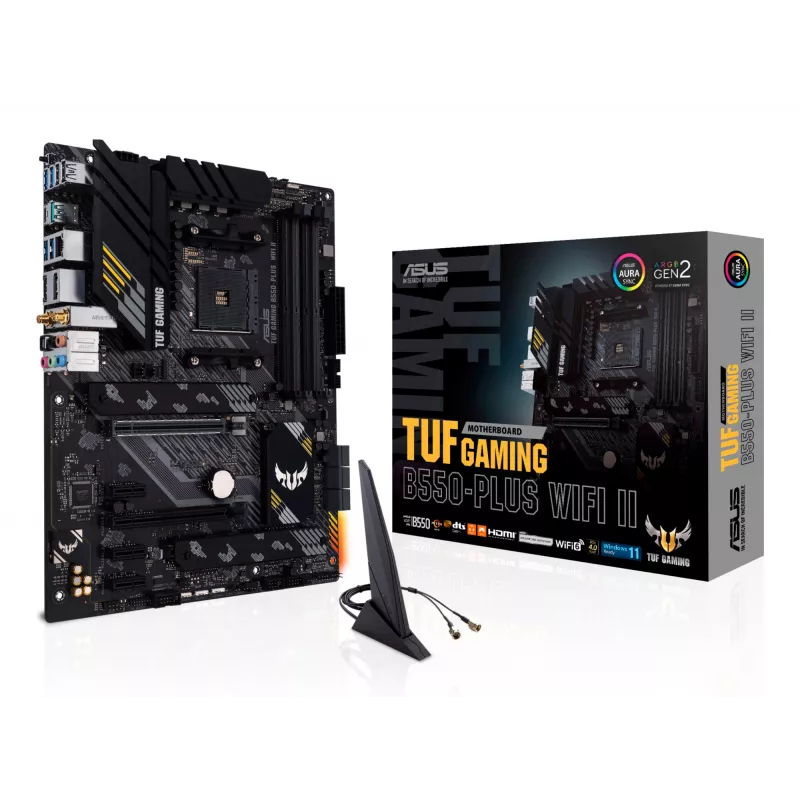 Motininė plokštė ASUS TUF GAMING B550-PLUS WIFI II AMD B550 Socket AM4 ATX