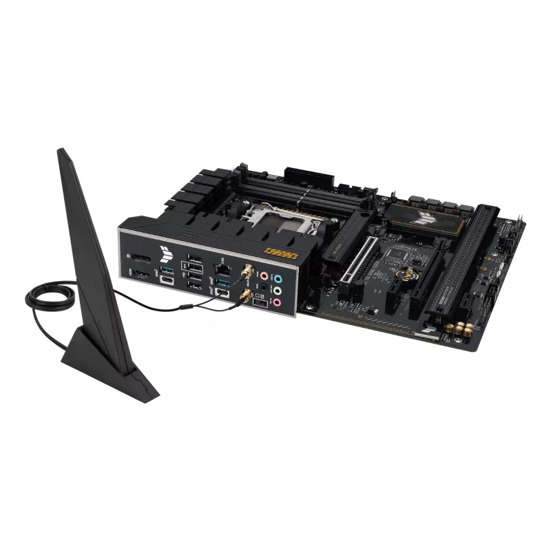 Motininė plokštė ASUS TUF GAMING B650-PLUS WIFI — AMD B650, Socket AM5, ATX, DDR5, 4 DIMM, Wi‑Fi 6, 2.5Gb LAN, 3x M.2