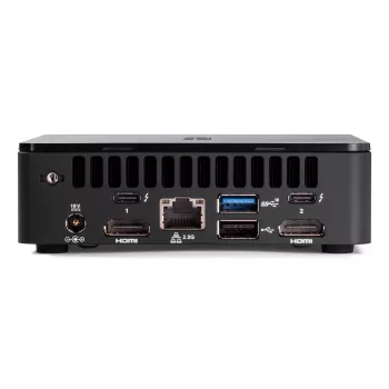 Mini PC barebone ASUS NUC 12 Pro plonas Kit RNUC12WSKI700002I — Intel Core i7-1260P, palaiko 64 GB DDR4, 2x M.2 SSD, Wi‑Fi 6E, Thunderbolt 4