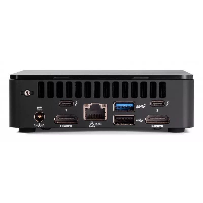 Mini PC barebone ASUS NUC 12 Pro Slim Kit RNUC12WSKI700002I — Intel Core i7-1260P, palaiko 64 GB DDR4, 2x M.2 SSD, Wi‑Fi 6E, Thunderbolt 4