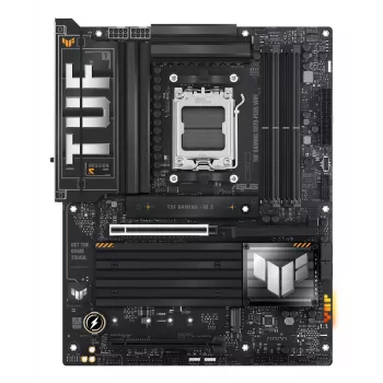 Pagrindinė plokštė ASUS TUF GAMING X870-PLUS WIFI — AMD X870, Socket AM5, ATX, DDR5, 4 DIMM, Wi‑Fi 7, Bluetooth 5.4