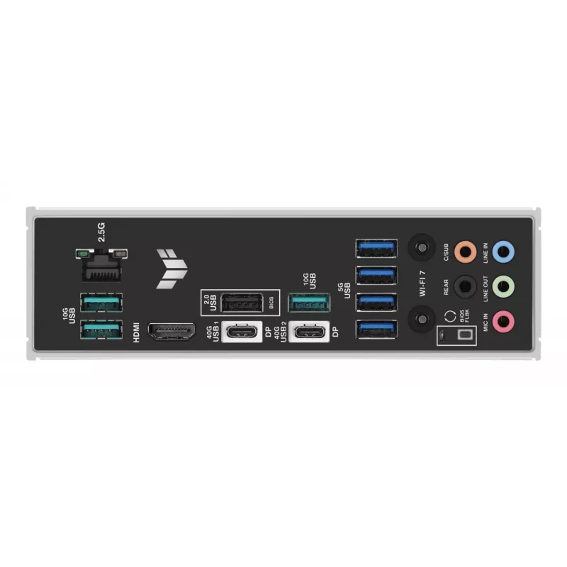 Motininė plokštė ASUS TUF GAMING X870-PLUS WIFI — AMD X870, Socket AM5, ATX, DDR5, 4 DIMM, Wi‑Fi 7, Bluetooth 5.4
