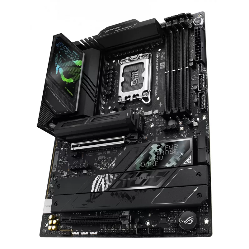 Motininė plokštė ASUS ROG STRIX Z890-F GAMING WIFI — Intel Z890, LGA 1851, ATX, DDR5, 4x DIMM, 192GB, Wi‑Fi 7, Bluetooth 5.4