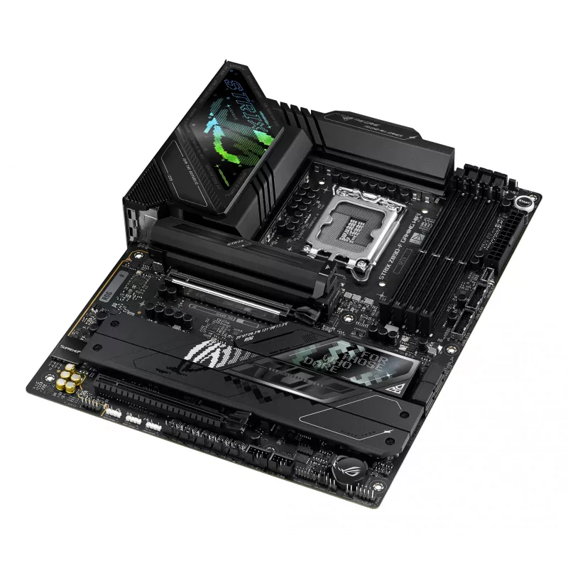 Motininė plokštė ASUS ROG STRIX Z890-F GAMING WIFI — Intel Z890, LGA 1851, ATX, DDR5, 4x DIMM, 192GB, Wi‑Fi 7, Bluetooth 5.4