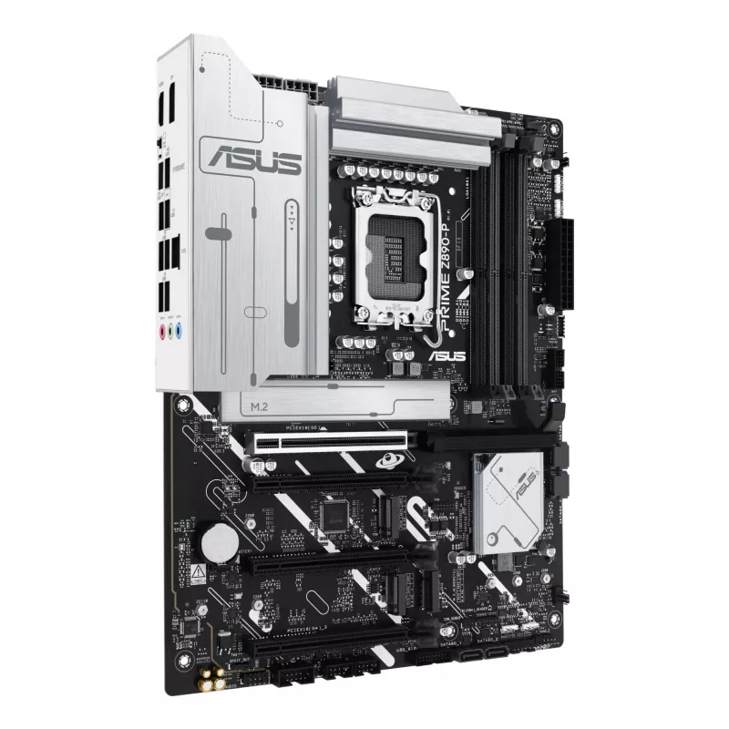 Motininė plokštė ASUS PRIME Z890-P — Intel Z890, LGA 1851, ATX, DDR5, 4x DIMM, 192GB, 4x M.2, 2.5Gb LAN, HDMI 2.1, 1x USB-C