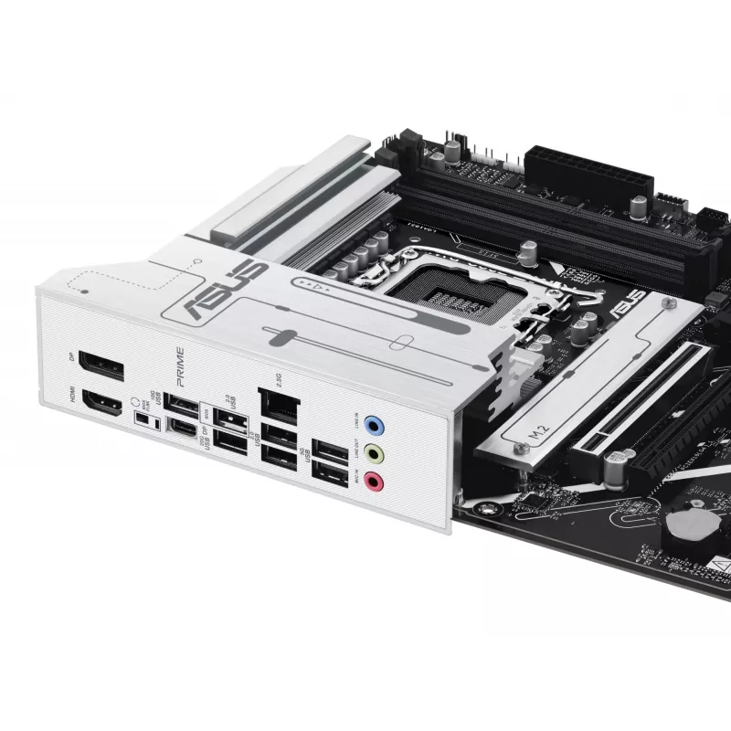 Motininė plokštė ASUS PRIME Z890-P — Intel Z890, LGA 1851, ATX, DDR5, 4x DIMM, 192GB, 4x M.2, 2.5Gb LAN, HDMI 2.1, 1x USB-C