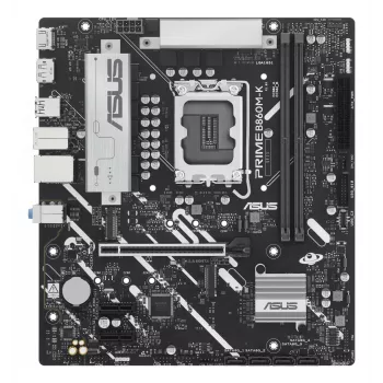 Motininė plokštė ASUS PRIME B860M-K — Intel B860, LGA 1851, micro ATX, DDR5, 2x M.2, 2 DIMM, 2,5Gb LAN