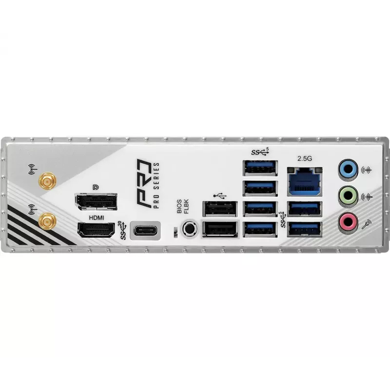 Motininė plokštė ASRock B860 Pro RS WiFi Intel B860 LGA1851 ATX, 4x DDR5 lizdai, 256GB, Wi‑Fi 6E, 2.5GbE