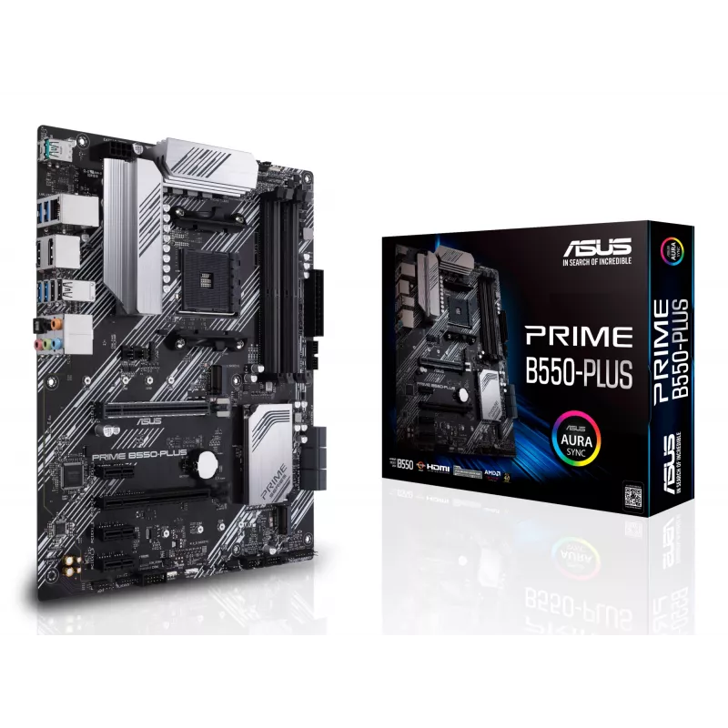 Motininė plokštė ASUS PRIME B550-PLUS AMD B550 Socket AM4 ATX