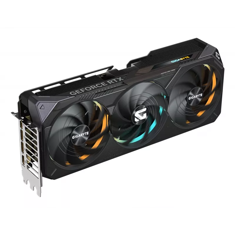 GIGABYTE GeForce RTX 5070 Ti GAMING OC 16G vaizdo plokštė – 16 GB GDDR7, 256 bitų, PCI-E 5.0, 2588 MHz šerdies dažnis, 3 x DP 2.1a, 1 x HDMI 2.1b, NVIDIA DLSS 4, GV-N507TGAMING OC-16GD