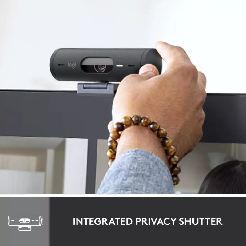 LOGITECH Brio 500 Full HD Webkamera Graphite