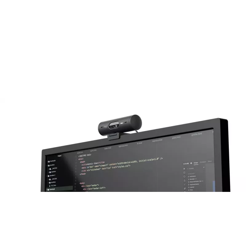 LOGITECH Brio 500 Full HD Webkamera Graphite