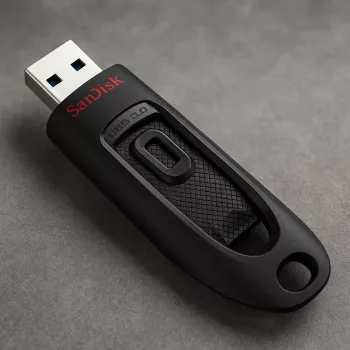 SanDisk USB atmintinė 32 GB USB Typee-A 3.2 Gen 1 juoda