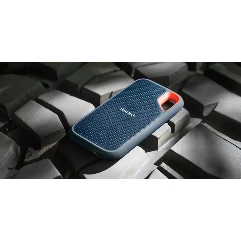 SSD SanDisk 500GB nešiojamasis USB Type-C 3.2 Gen 2 juodas