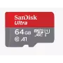 Flash atmintinė SanDisk 64GB MicroSDXC UHS-I Class 10 SDSQUAB-064G-GN6MA